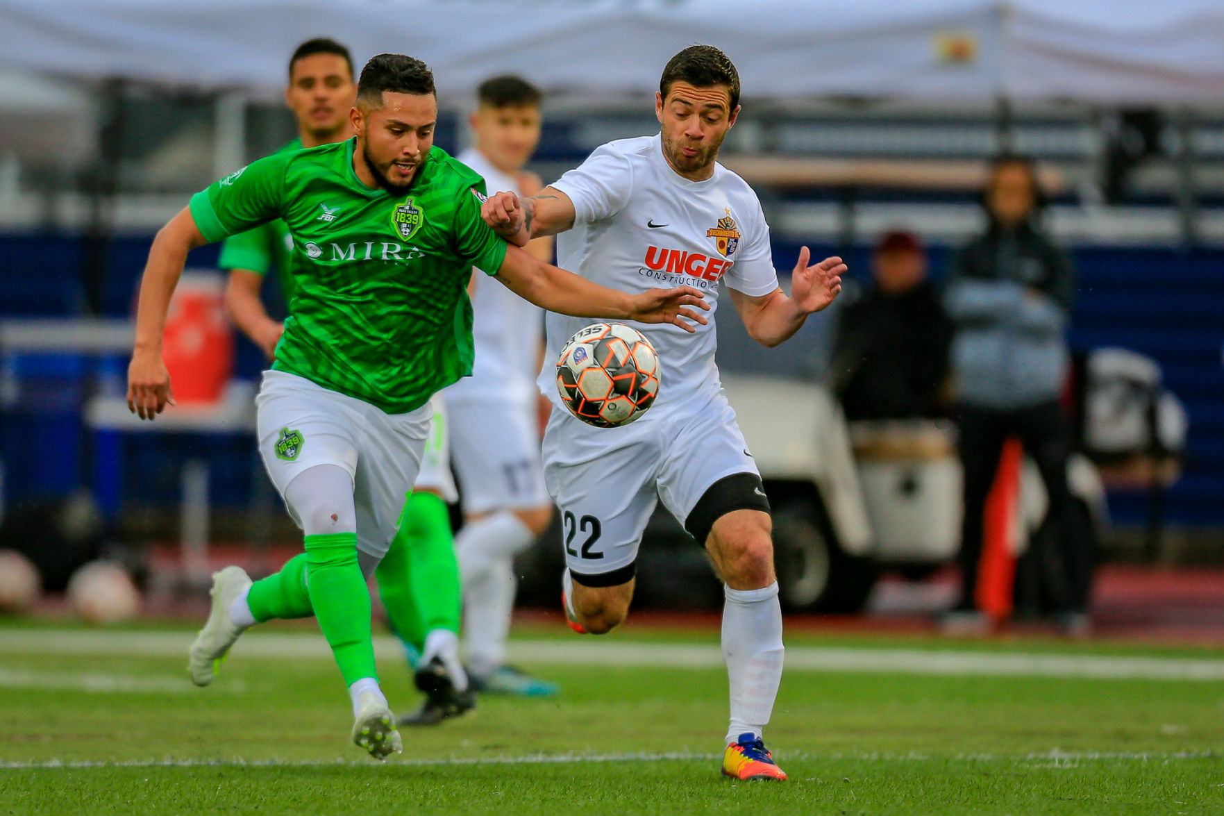 Sacramento Gold FC at Napa Valley 1839 FC men's soccer